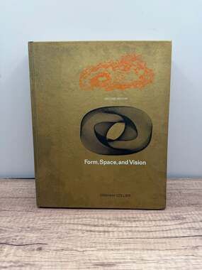 Form Space and Vision 2nd Edition-Graham Collier-Prentice Hall Design-Hardcover